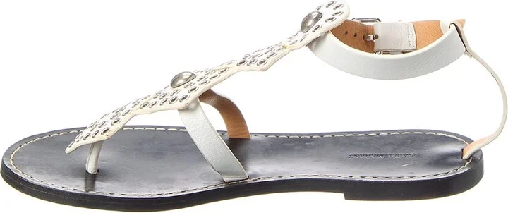 Isabel Marant Ejane Leather Sandal - Image 2