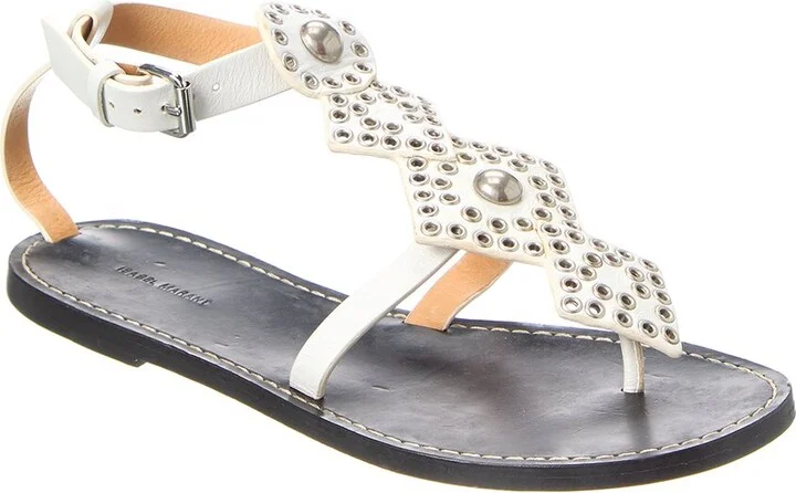 Isabel Marant Ejane Leather Sandal