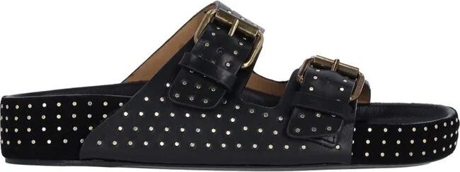 Isabel Marant Embellished Slip-On Sandals