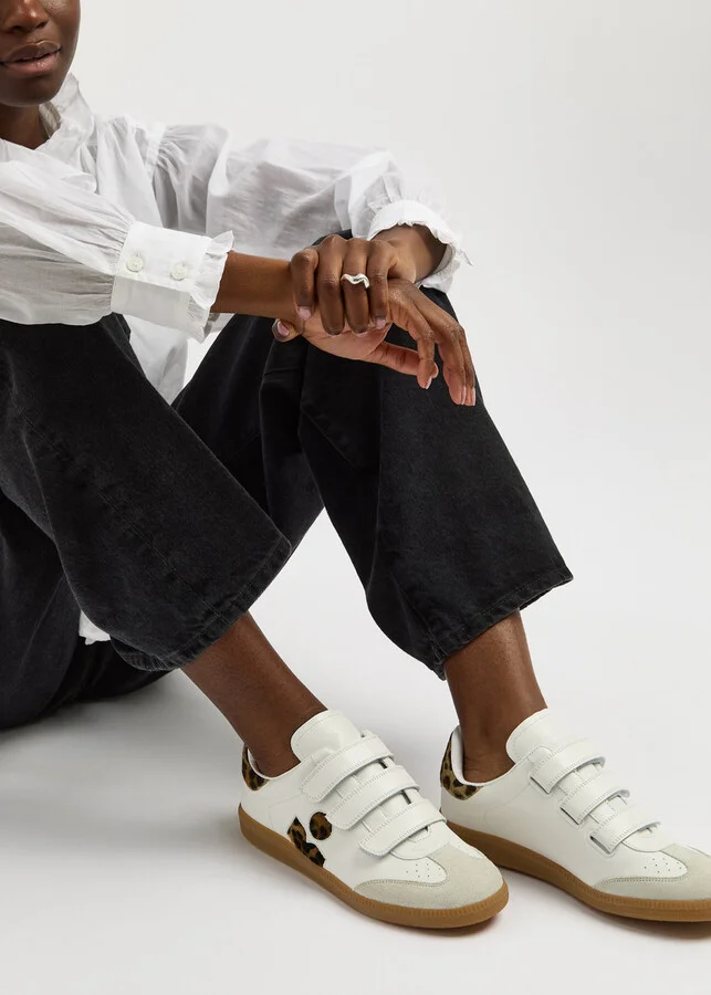 Isabel Marant étoile Beth Panelled Sneakers - Image 5