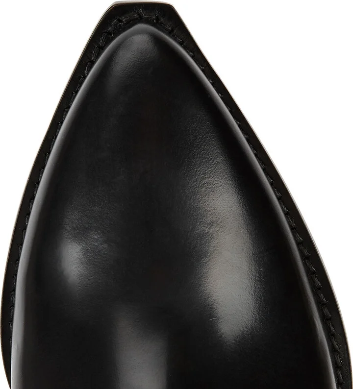 Isabel Marant étoile Dahope 50 Black Leather Ankle Boots - Image 4