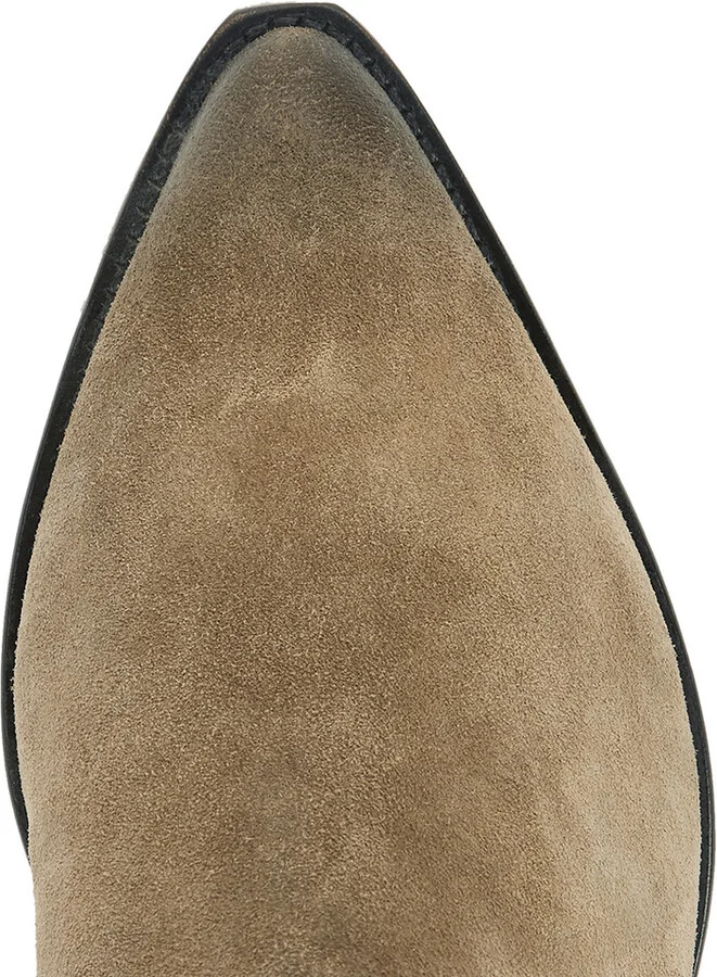 Isabel Marant étoile Denvee 50 Taupe Suede Knee-high Boots - Image 4