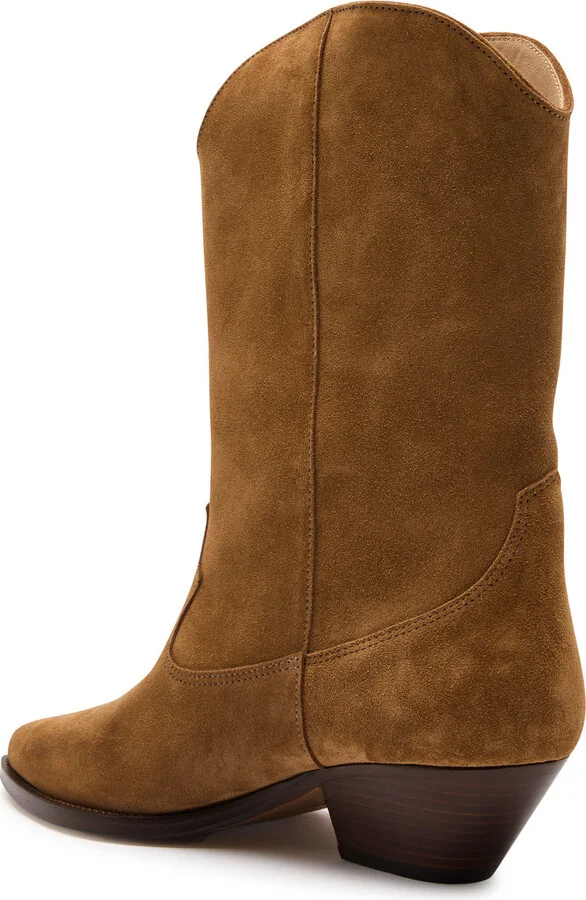 Isabel Marant étoile Duerto 50 Fringed Suede Mid-calf Boots - Image 2