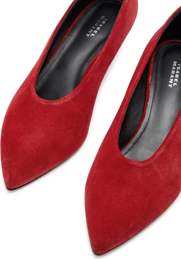 Isabel Marant étoile Ebisa Suede Pumps - Image 3