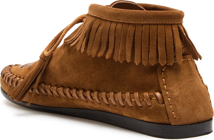 Isabel Marant étoile Felsa Fringed Suede Loafers - Image 2