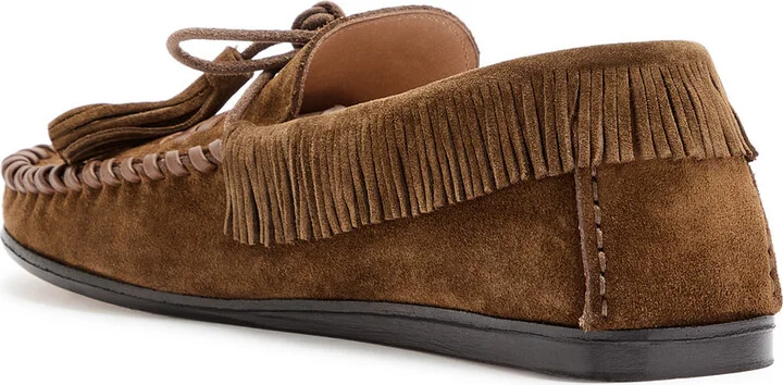 Isabel Marant étoile Fitza Fringed Suede Loafers - Image 2