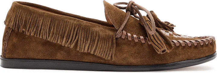 Isabel Marant étoile Fitza Fringed Suede Loafers