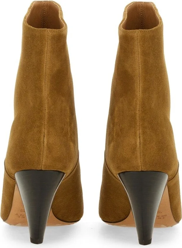Isabel Marant Étoile 'Loline' Brown Suede Boots - Image 4