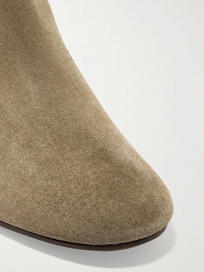 Isabel Marant - Étoile The Dicker Suede Ankle Boots - Brown - Image 4