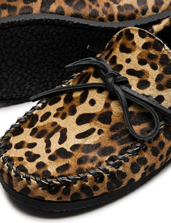 Isabel Marant Fitza Leopard-print Calf Hair Loafers - Image 3