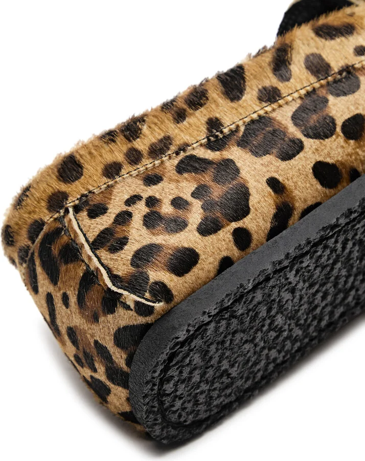 Isabel Marant Fitza Leopard-print Calf Hair Loafers - Image 4