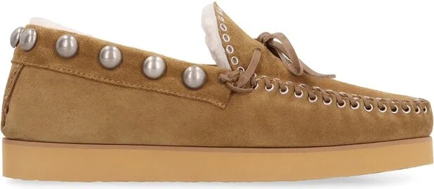 Isabel Marant Forley Embellished Slip-On Loafers