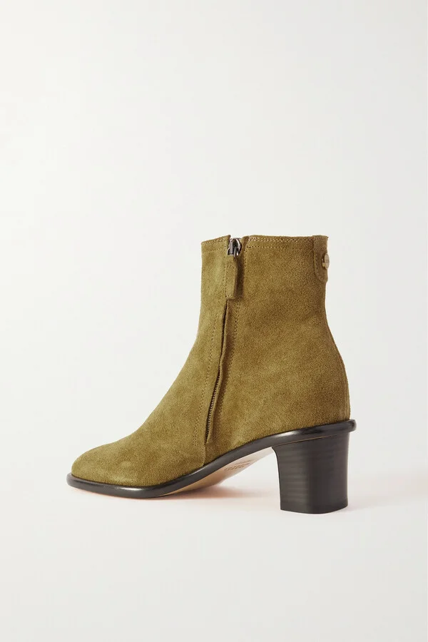 Isabel Marant - Gelda Suede Ankle Boots - Brown - Image 3