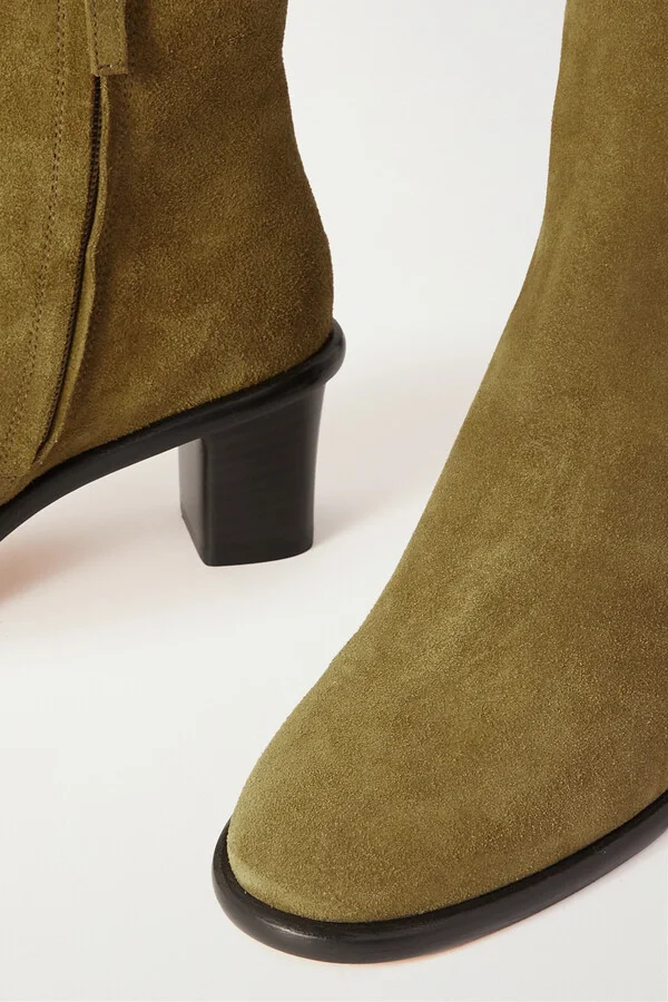 Isabel Marant - Gelda Suede Ankle Boots - Brown - Image 4