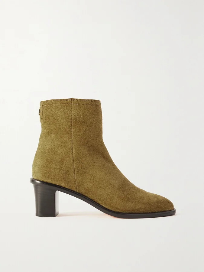 Isabel Marant - Gelda Suede Ankle Boots - Brown
