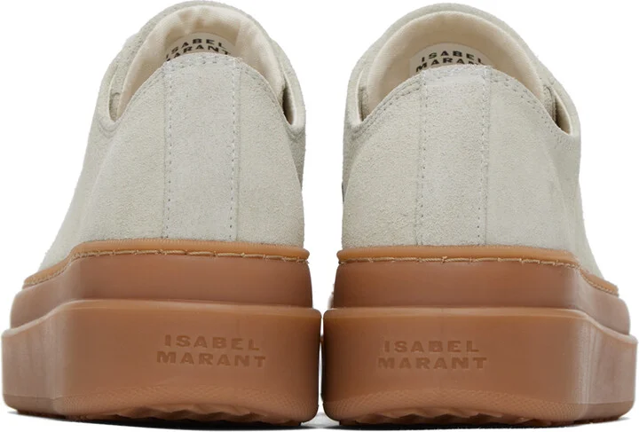 Isabel Marant Gray Austen Sneakers - Image 2