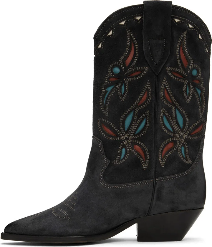 Isabel Marant Gray Duerto Cowboy Boots - Image 3