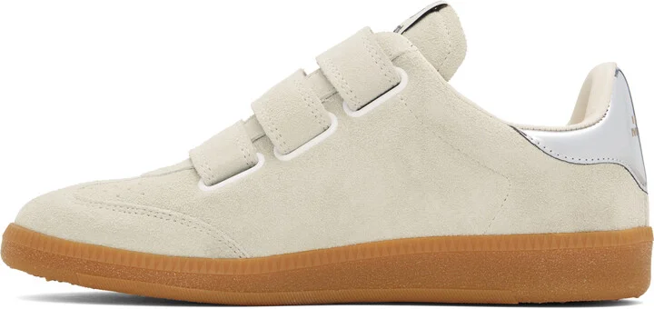 Isabel Marant Gray & Silver Beth Sneakers - Image 3