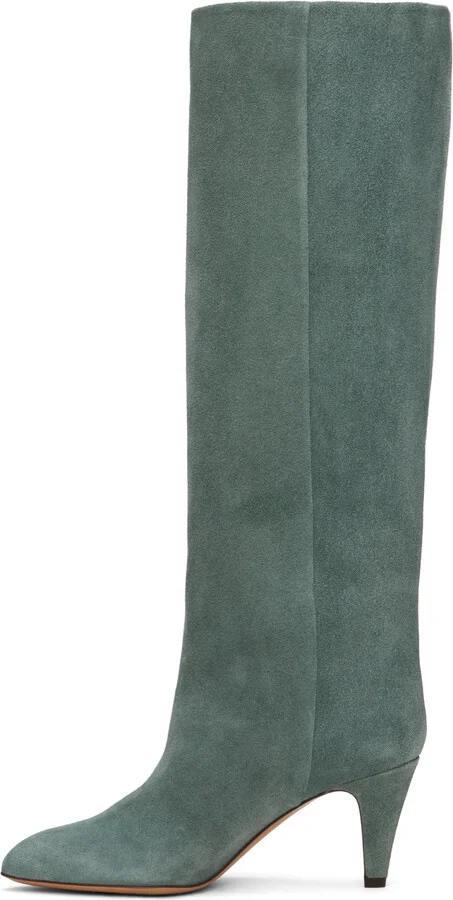 Isabel Marant Green Laspi Boots - Image 3
