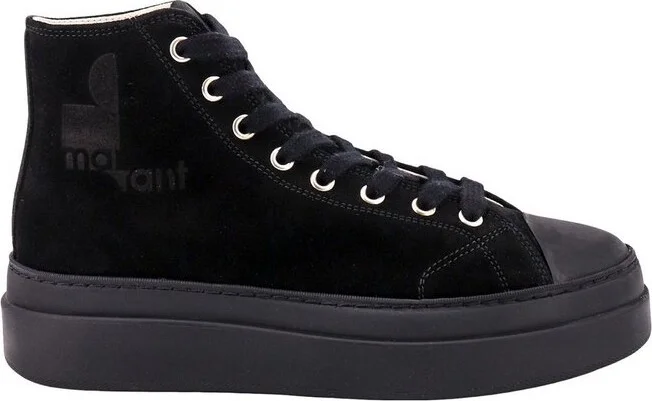 Isabel Marant High-Top Round Toe Sneakers