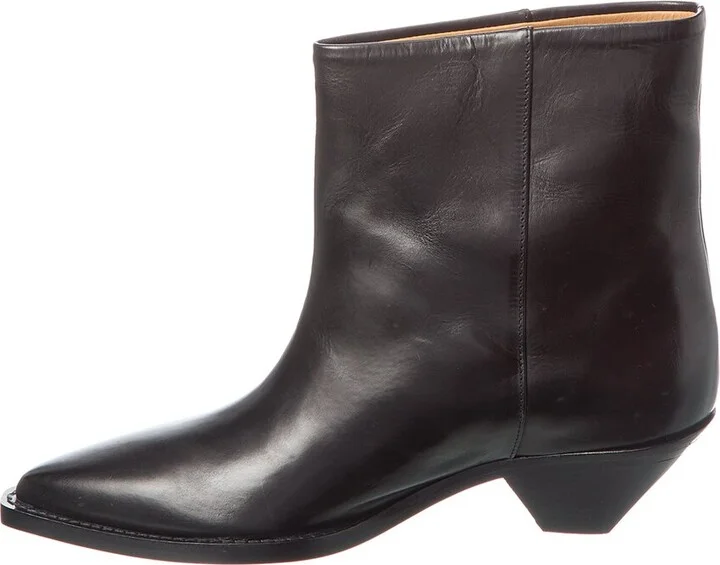 Isabel Marant Imori Leather Bootie - Image 2