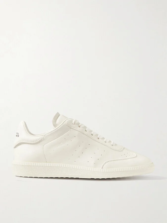 Isabel Marant - Kaycee Leather Sneakers - White