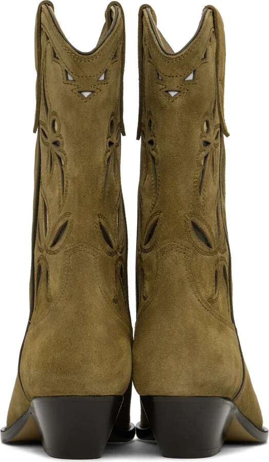 Isabel Marant Khaki Duerto Boots - Image 2