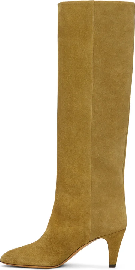 Isabel Marant Khaki Laspi Boots - Image 3