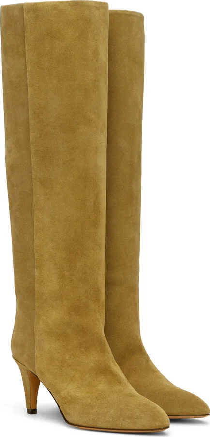 Isabel Marant Khaki Laspi Boots - Image 4
