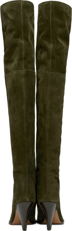 Isabel Marant Khaki Riria Boots - Image 2