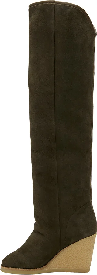 Isabel Marant Khaki Tilin Tall Boots - Image 3