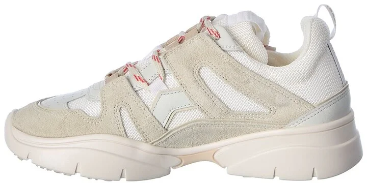 Isabel Marant Kindsay Suede & Leather-Trim Sneaker - Image 2