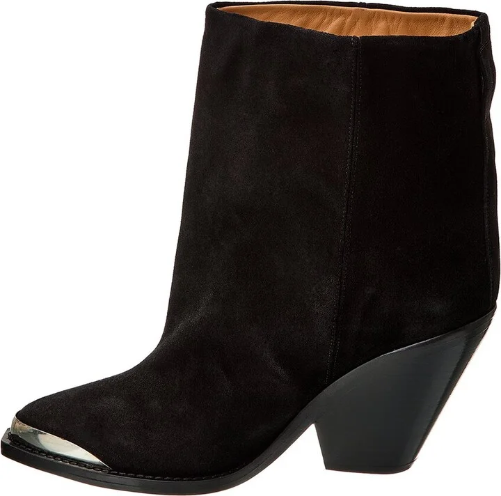 Isabel Marant Ladel Suede Bootie - Image 2