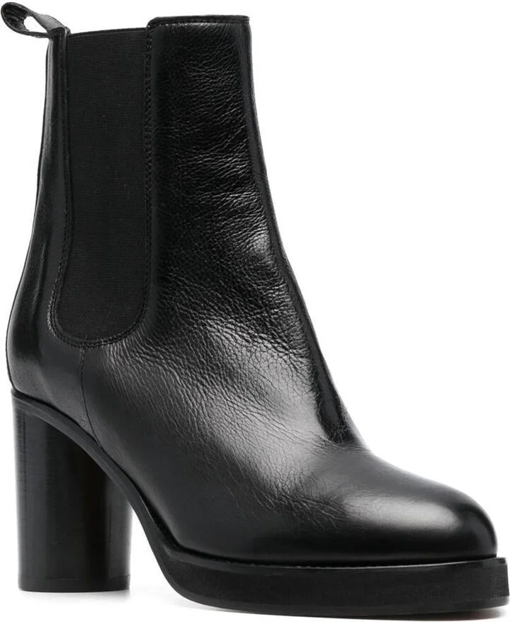 Isabel Marant Lalix Leather Ankle Boots - Image 2