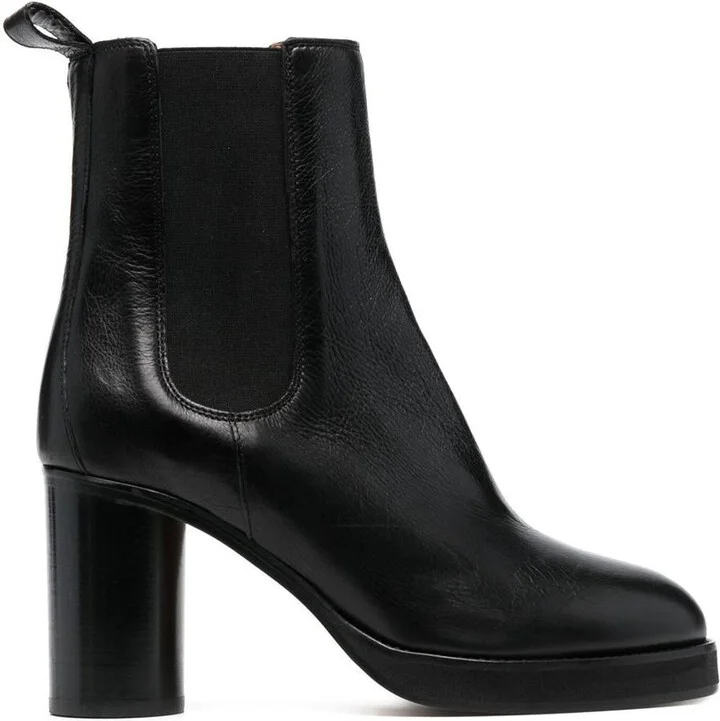 Isabel Marant Lalix Leather Ankle Boots