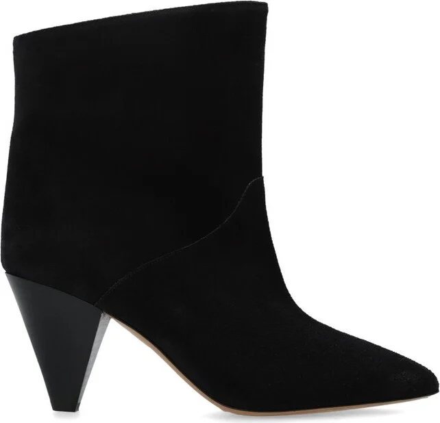 Isabel Marant Larta Pointed-Toe Ankle Boots