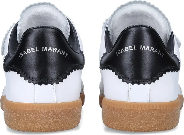 Isabel Marant Leather Beth Sneakers - Image 2