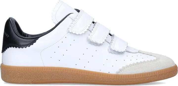 Isabel Marant Leather Beth Sneakers - Image 3