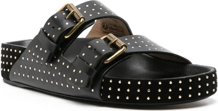 Isabel Marant Lennyo Leather Sandals - Image 4