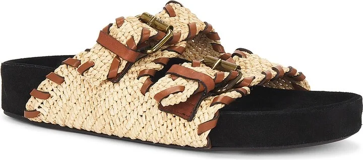 Isabel Marant Lennyo Sandal in Neutral - Image 2
