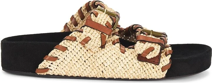 Isabel Marant Lennyo Sandal in Neutral