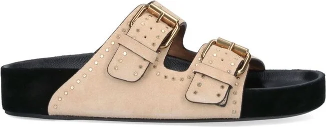 Isabel Marant Lennyo Slip-On Buckle Sandals