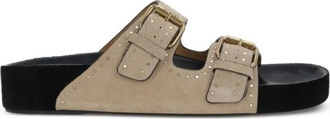 Isabel Marant Lennyo Slip-On Buckle Sandals
