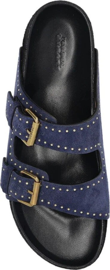 Isabel Marant Lennyo Suede Leather Sandals - Image 3