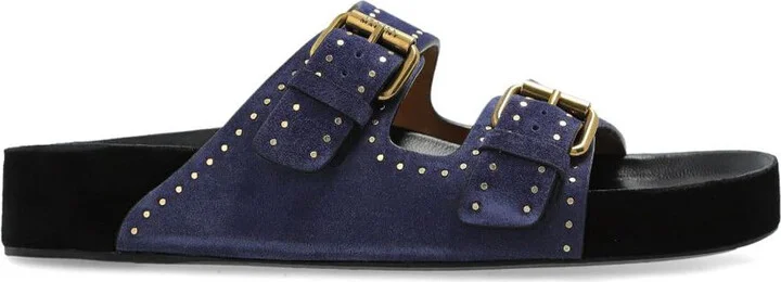 Isabel Marant Lennyo Suede Leather Sandals