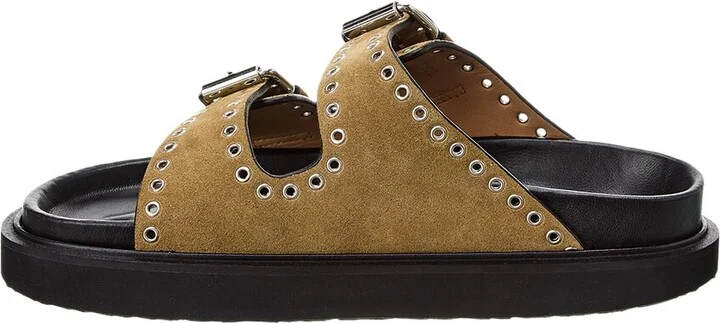 Isabel Marant Lennyo Suede Platform Sandal - Image 2