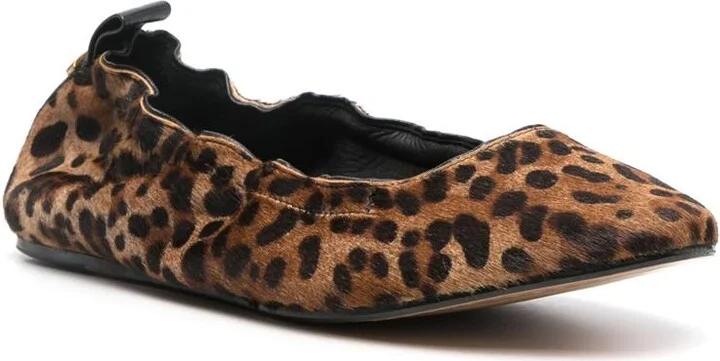 Isabel Marant Leopard-Print Ballerina Shoes - Image 2