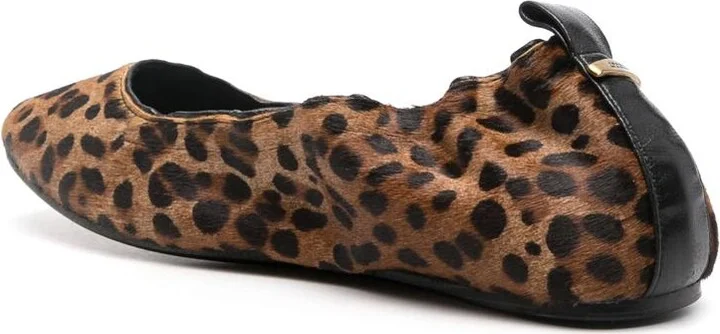 Isabel Marant Leopard-Print Ballerina Shoes - Image 3