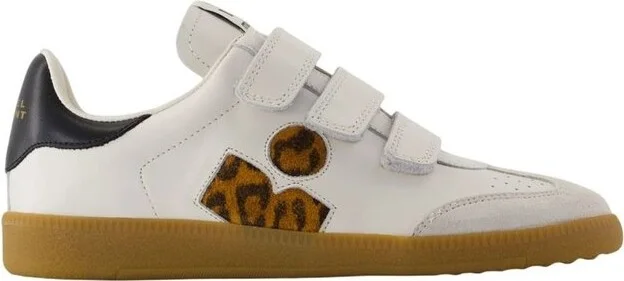 Isabel Marant Leopard Printed Sneakers