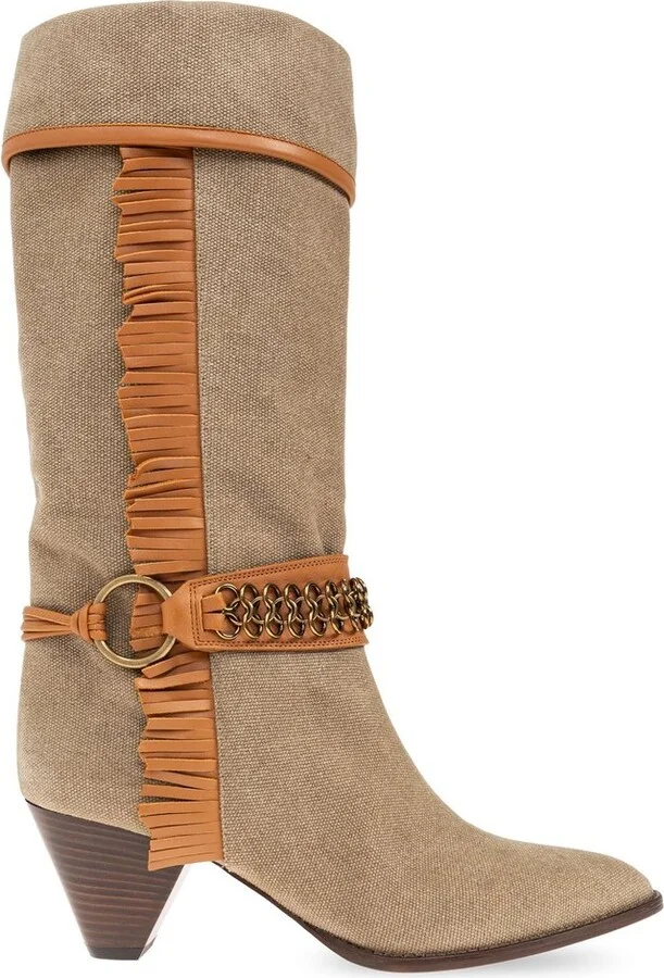 Isabel Marant Levon Pointed Toe Ankle Boots